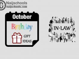 54 October Birthday Gifts to Buy For Your In-Law