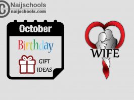15 October Birthday Gifts to Buy For Your Wife