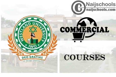 Westland University Courses for Commercial Students