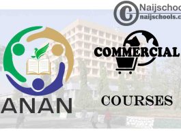 ANAN University Courses for Commercial Students