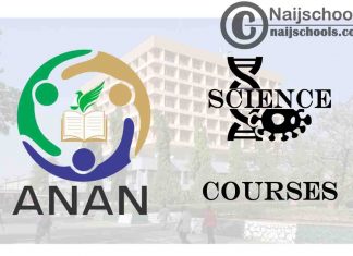 ANAN University Courses for Science Students