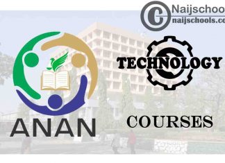 ANAN University Courses for Technology Students