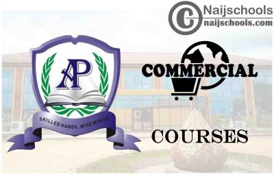 Ahman Pategi University Courses for Commercial Students