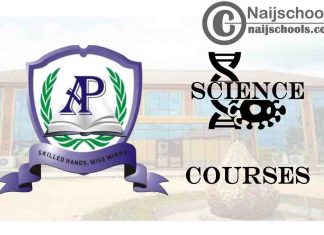 Ahman Pategi University Courses for Science Students