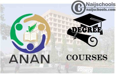 Degree Courses Offered in ANAN University