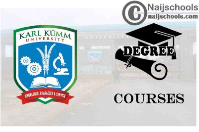 Degree Courses Offered in Karl-Kumm University