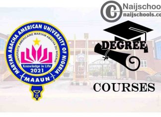 Degree Courses Offered in MAAUN for Students
