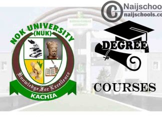 Degree Courses Offered in NOK University