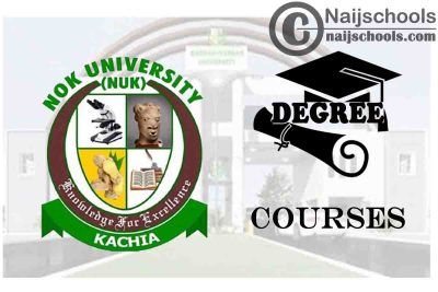 Degree Courses Offered in NOK University