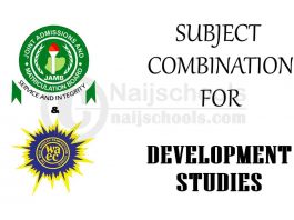 Subject Combination for Development Studies