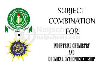 Subject Combination for Industrial Chemistry and Chemical Entrepreneurship