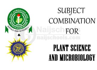 Subject Combination for Plant Science and Microbiology