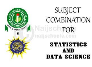 Subject Combination for Statistics and Data Science