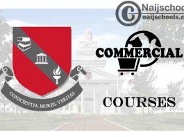 James Hope University Courses for Commercial Students