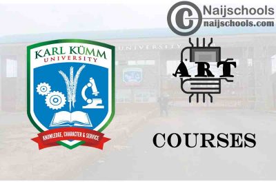 Karl-Kumm University Courses for Art Students