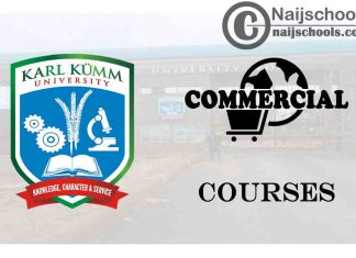 Karl-Kumm University Courses for Commercial Students