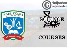 Karl-Kumm University Courses for Science Students