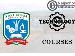 Karl-Kumm University Courses for Technology Students
