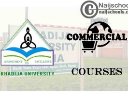 Khadija University Courses for Commercial Students