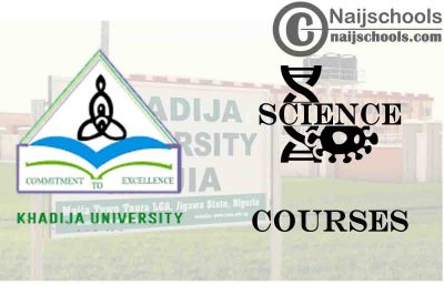 Khadija University Courses for Science Students
