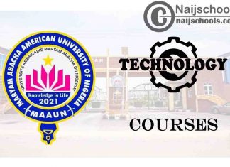 MAAUN Courses for Technology Students