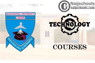 Maranatha University Courses for Technology Students