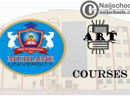 Mudiame University Courses for Art Students