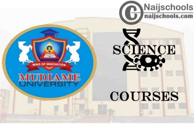 Mudiame University Courses for Science Students