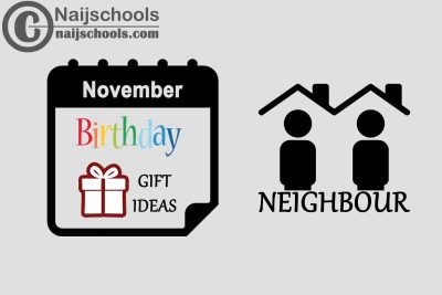 18 November Birthday Gifts to Buy For Your Neighbour