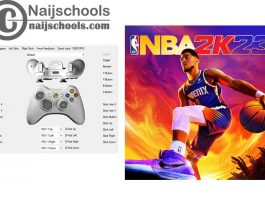 NBA 2K23 X360ce Settings for Any Gamepad