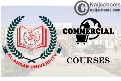 Al-Ansar University Courses for Commercial Students
