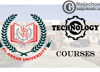 Al-Ansar University Courses for Technology Students