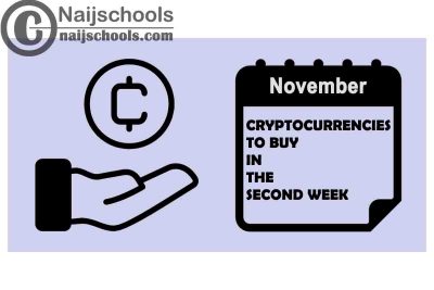 Buy Cryptocurrencies Second Week November 2022; Top 13