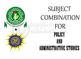 Subject Combination for Policy and Administrative Studies