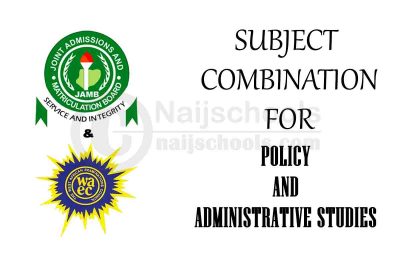 Subject Combination for Policy and Administrative Studies