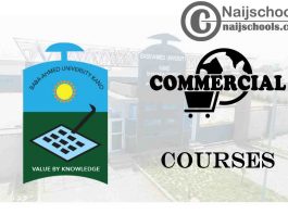Baba Ahmed University Courses for Commercial Students