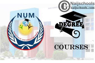 Degree Courses Offered in Newgate University