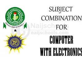Subject Combination for Computer with Electronics