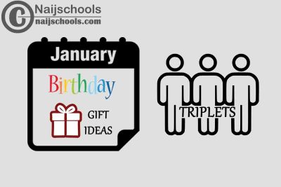 26 January Birthday Gifts to Buy for Triplets