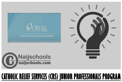 Catholic Relief Services (CRS) Junior Professionals Program