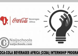 Coca-Cola Beverages Africa (CCBA) Internship Program 2023