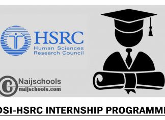 DSI-HSRC Internship Programme 2023