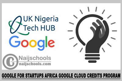 Google for startups Africa Google Cloud Credits Program