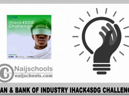 ICAN & Bank of Industry iHack4SDG Challenge 2023