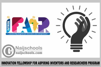 Innovation Fellowship for Aspiring Inventors and Researchers Program 2023