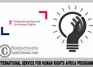International Service for Human Rights Africa Programme 2023