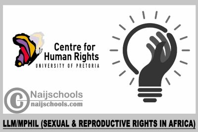 LLM/MPhil (Sexual & Reproductive Rights in Africa) 2024