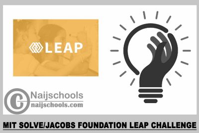 MIT Solve/Jacobs Foundation LEAP Challenge 2023