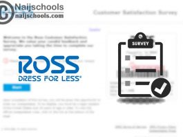 Ross Dress for Less Survey @ www.rosslistens.com | Win $1000