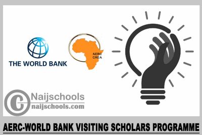 AERC-World Bank Visiting Scholars Programme 2024